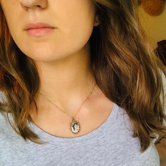 Vintage cameo pendant - Picture 3 of 4